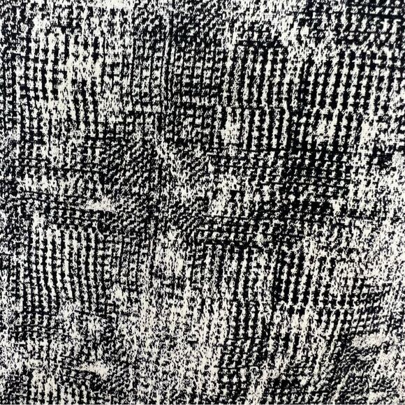 MM LaFleur Noho Lined Pencil Skirt in Black White Crackle Size 0P - Picture 7 of 14